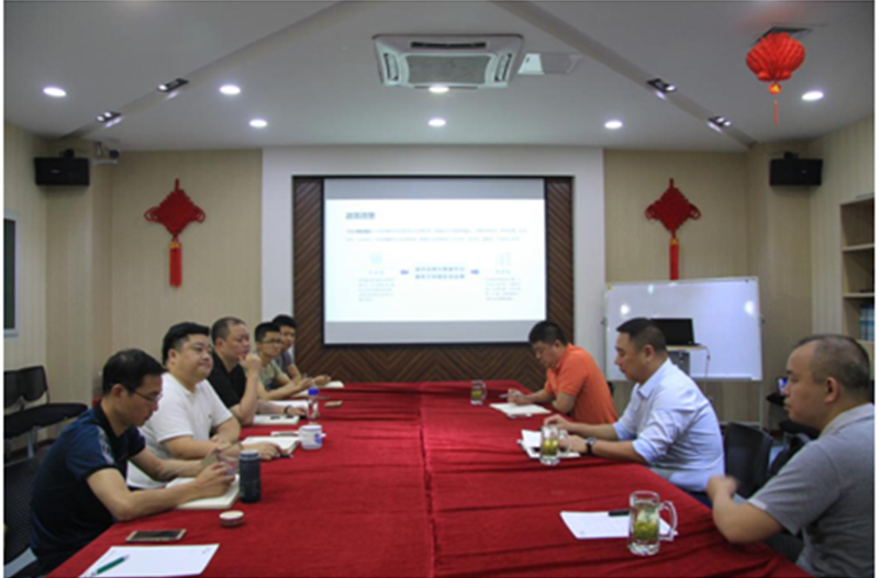 中国中电国际信息服务有限公司领导莅临公司考察交流