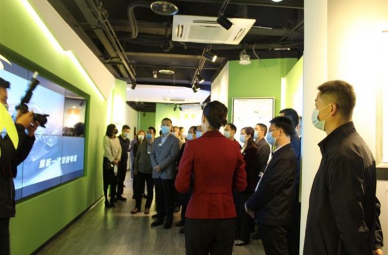 省市纪委监委领导莅临基地参观指导