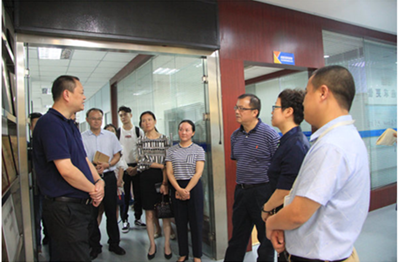 成都市青羊区政府领导莅临公司调研指导