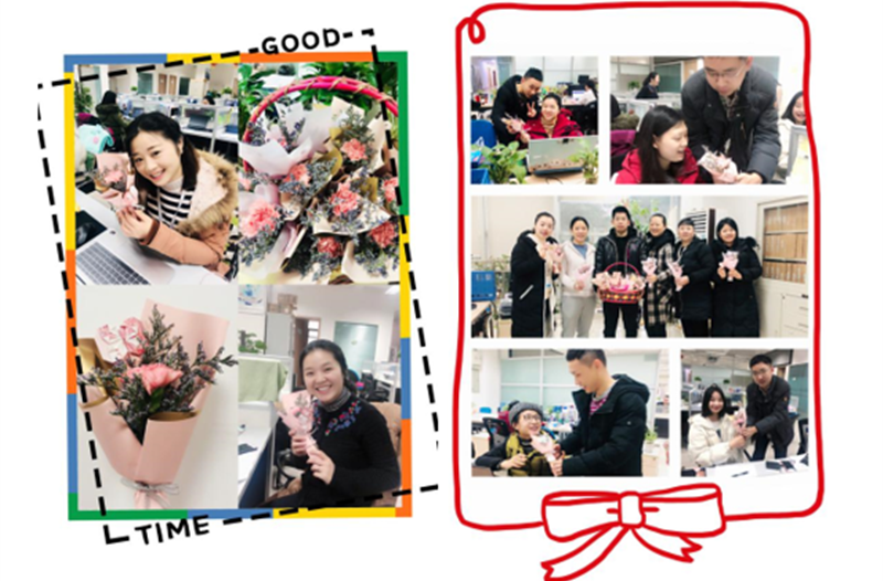 公司开展“瑜悦身心 丽质伽人”三八妇女节活动