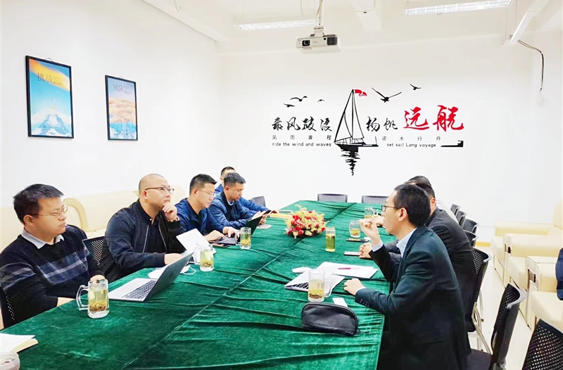 百度智能云物联网（成都）赋能中心领导一行莅临公司考察交流