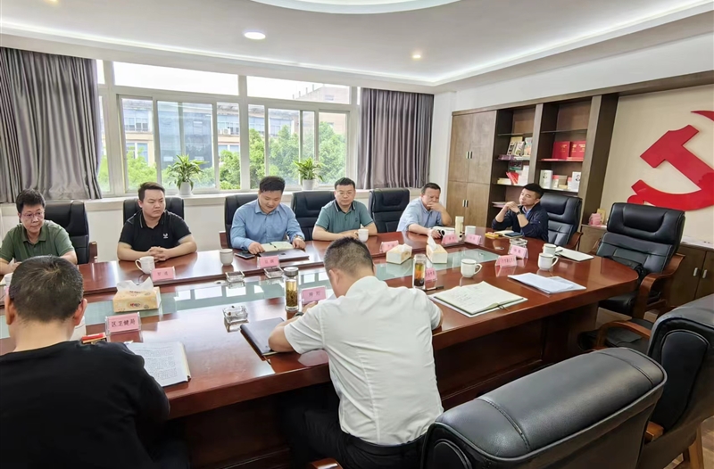 我司牵头组织融御科技、三坛医疗与德阳市旌阳区沟通智慧医疗项目