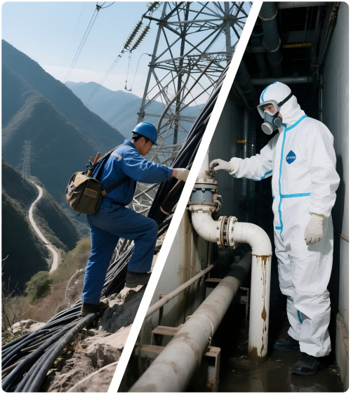 人工巡检效率低且风险高